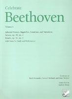 Celebrate Beethoven piano sheet music cover Thumbnail